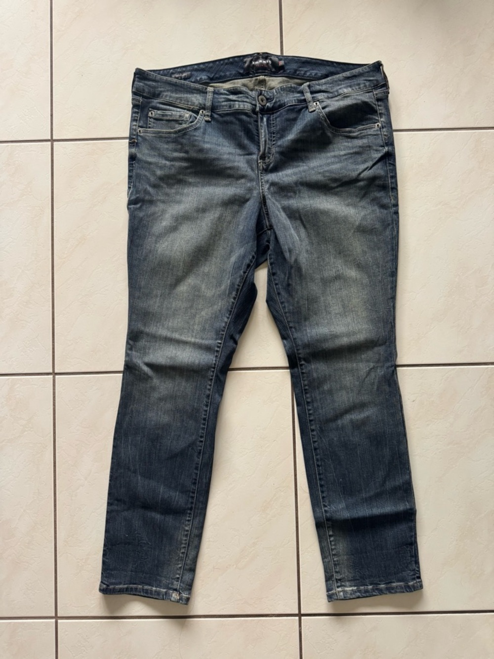 Torrid Faded Mid Wash Boyfriend cut Jeans